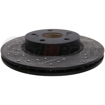 127.44040R by STOPTECH - StopTech Sport Drilled & Slotted Brake Rotor; Front Right