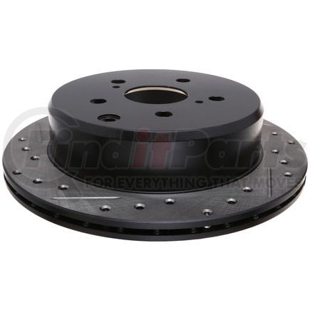 127.44041R by STOPTECH - StopTech Sport Drilled & Slotted Brake Rotor; Rear Right