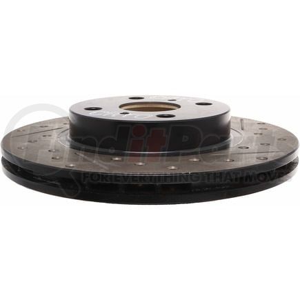 127.44047CL by STOPTECH - StopTech Sport Cryo Drilled & Slotted Brake Rotor; Front Left