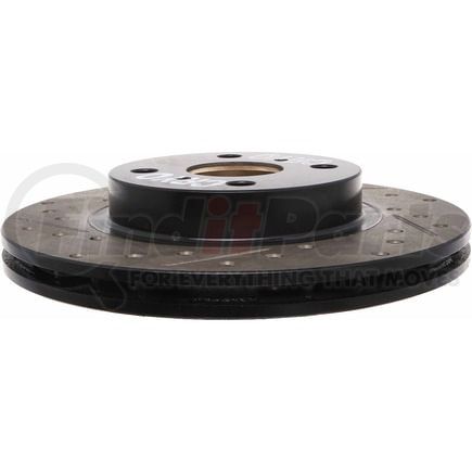127.44047CR by STOPTECH - StopTech Sport Cryo Drilled & Slotted Brake Rotor; Front Right