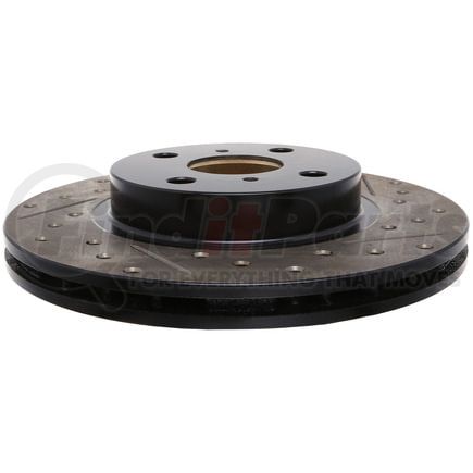 127.44047L by STOPTECH - StopTech Sport Drilled & Slotted Brake Rotor; Front Left