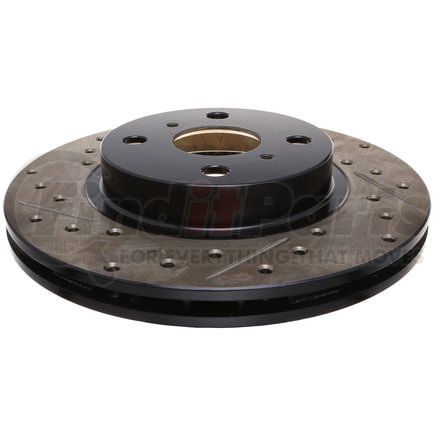 127.44047R by STOPTECH - StopTech Sport Drilled & Slotted Brake Rotor; Front Right