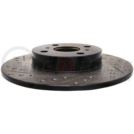 127.44055R by STOPTECH - StopTech Sport Drilled & Slotted Brake Rotor; Rear Right