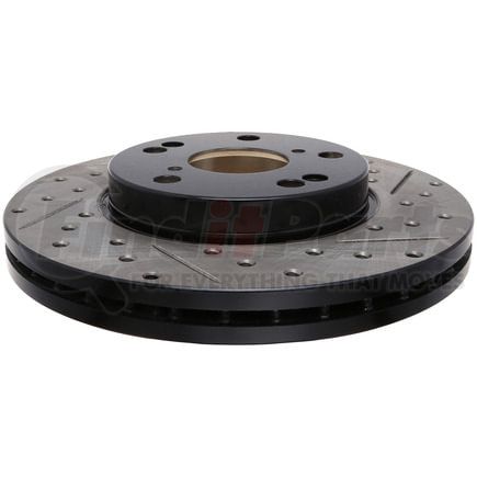 127.44076L by STOPTECH - StopTech Sport Drilled & Slotted Brake Rotor; Front Left