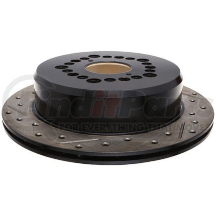 127.44082R by STOPTECH - StopTech Sport Drilled & Slotted Brake Rotor; Rear Right