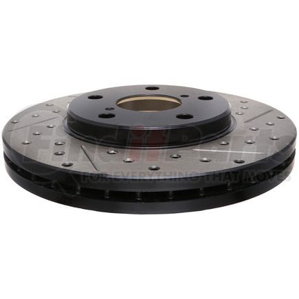 127.44095R by STOPTECH - StopTech Sport Drilled & Slotted Brake Rotor; Front Right