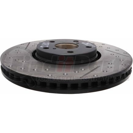 127.44137CR by STOPTECH - StopTech Sport Cryo Drilled & Slotted Brake Rotor; Front Right