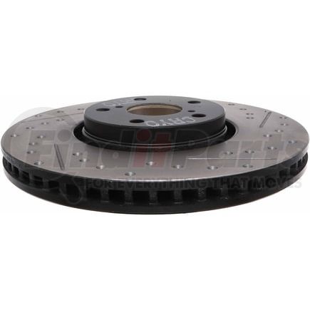 127.44138CL by STOPTECH - StopTech Sport Cryo Drilled & Slotted Brake Rotor; Front Left