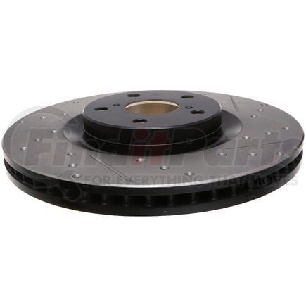 127.44170L by STOPTECH - StopTech Sport Drilled & Slotted Brake Rotor; Front Left