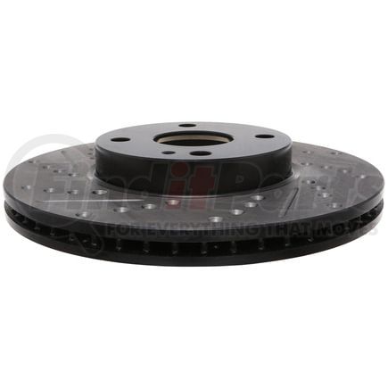 127.44182R by STOPTECH - StopTech Sport Drilled & Slotted Brake Rotor; Front Right