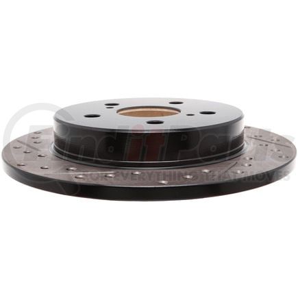 127.44195R by STOPTECH - StopTech Sport Drilled & Slotted Brake Rotor; Rear Right