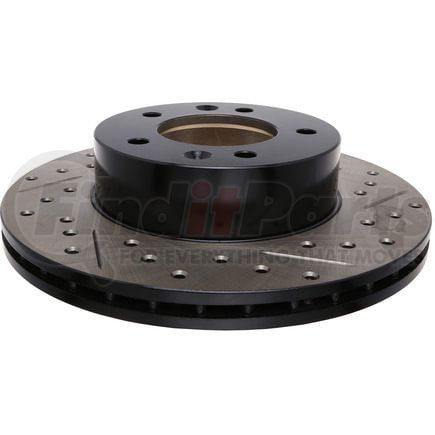 127.45022L by STOPTECH - StopTech Sport Drilled & Slotted Brake Rotor; Front Left