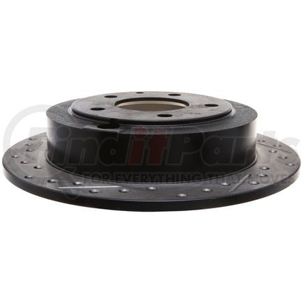 127.45054R by STOPTECH - StopTech Sport Drilled & Slotted Brake Rotor; Rear Right