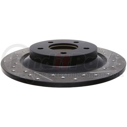 127.45065L by STOPTECH - StopTech Sport Drilled & Slotted Brake Rotor; Rear Left