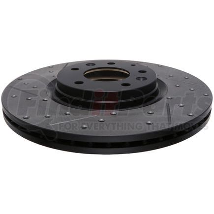 StopTech 127.45073R Disc Brake Rotor StopTech Sport Drilled & Slotted Brake Rotor; Front Right