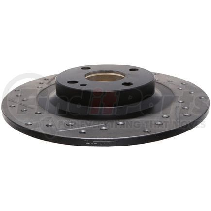 127.45087R by STOPTECH - StopTech Sport Drilled & Slotted Brake Rotor; Rear Right