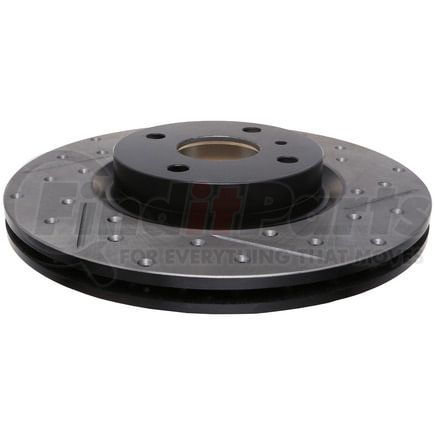 127.45090L by STOPTECH - StopTech Sport Drilled & Slotted Brake Rotor; Front Left