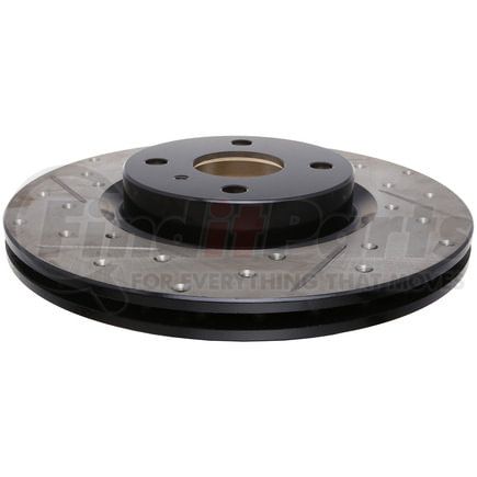 127.45090R by STOPTECH - StopTech Sport Drilled & Slotted Brake Rotor; Front Right