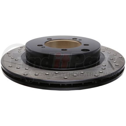 127.46053R by STOPTECH - StopTech Sport Drilled & Slotted Brake Rotor; Rear Right