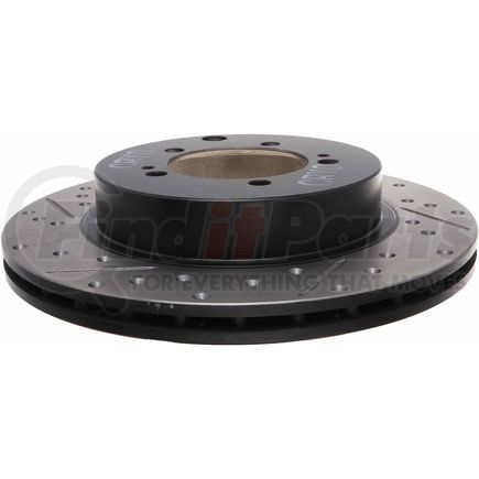 127.46065CR by STOPTECH - StopTech Sport Cryo Drilled & Slotted Brake Rotor; Rear Right