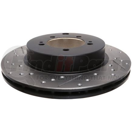127.46065R by STOPTECH - StopTech Sport Drilled & Slotted Brake Rotor; Rear Right