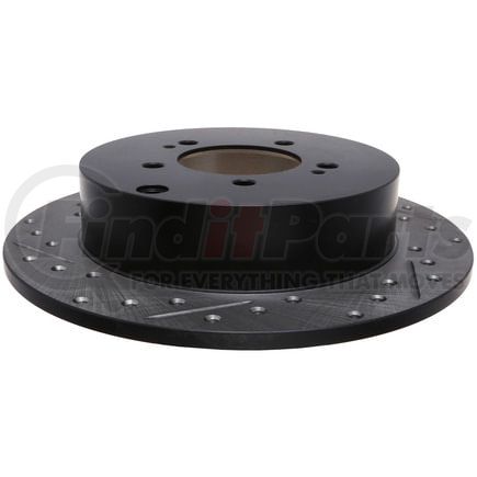 127.46074R by STOPTECH - StopTech Sport Drilled & Slotted Brake Rotor; Rear Right