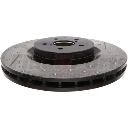 127.47019CL by STOPTECH - StopTech Sport Cryo Drilled & Slotted Brake Rotor; Front Left