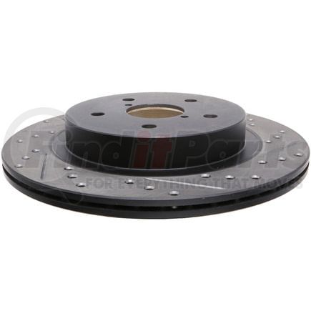 127.47037L by STOPTECH - StopTech Sport Drilled & Slotted Brake Rotor; Rear Left