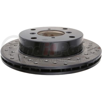 127.48001L by STOPTECH - StopTech Sport Drilled & Slotted Brake Rotor; Front Left