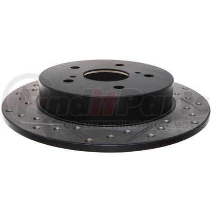 127.48013R by STOPTECH - StopTech Sport Drilled & Slotted Brake Rotor; Rear Right