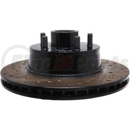 127.61002CL by STOPTECH - Sport Cryo Drilled & Slotted Brake Rotor, Front Left