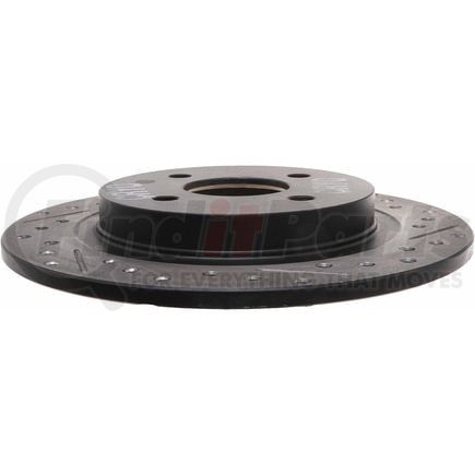 StopTech 127.61074CL Disc Brake Rotor StopTech Sport Cryo Drilled & Slotted Brake Rotor; Rear Left