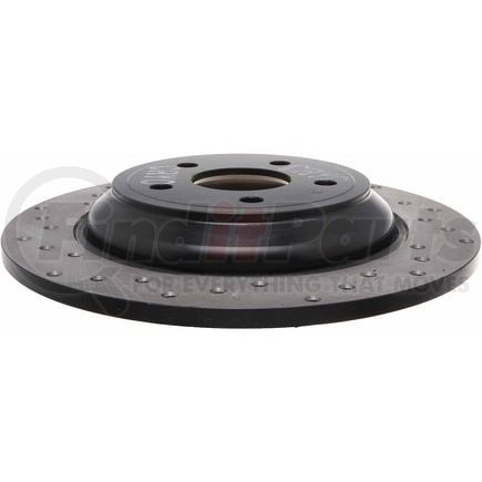 StopTech 127.61123CR Disc Brake Rotor StopTech Sport Cryo Drilled & Slotted Brake Rotor; Rear Right