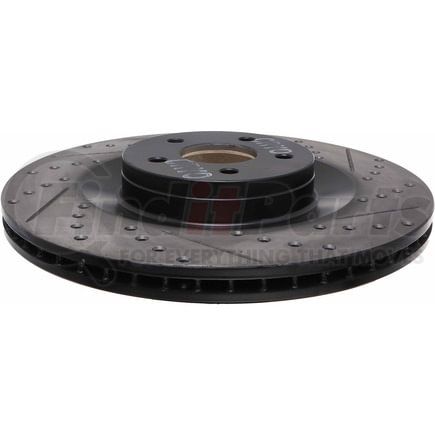 127.61124CL by STOPTECH - StopTech Sport Cryo Drilled & Slotted Brake Rotor; Front Left