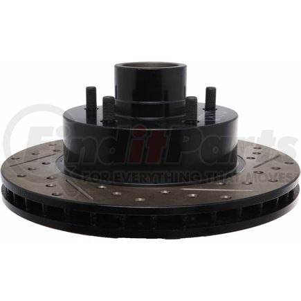 127.62002CL by STOPTECH - Sport Cryo Drilled & Slotted Brake Rotor, Front Left