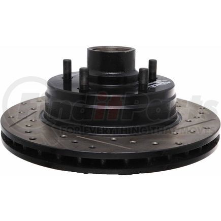 127.62003CL by STOPTECH - Sport Cryo Drilled & Slotted Brake Rotor, Front Left