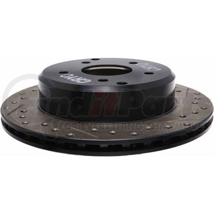 127.62021CL by STOPTECH - StopTech Sport Cryo Drilled & Slotted Brake Rotor; Rear Left