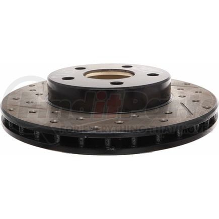 127.62023CR by STOPTECH - StopTech Sport Cryo Drilled & Slotted Brake Rotor; Front Right