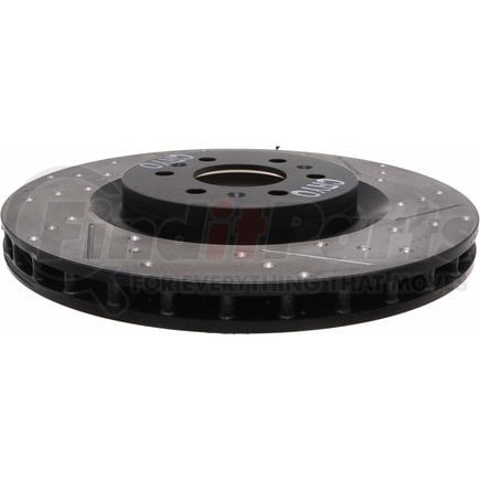 127.62075CL by STOPTECH - StopTech Sport Cryo Drilled & Slotted Brake Rotor; Front Left