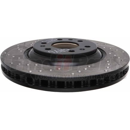 127.62082CR by STOPTECH - StopTech Sport Cryo Drilled & Slotted Brake Rotor; Front Right