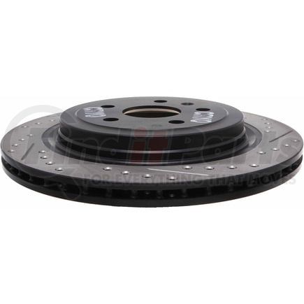 127.62107CL by STOPTECH - StopTech Sport Cryo Drilled & Slotted Brake Rotor; Rear Left