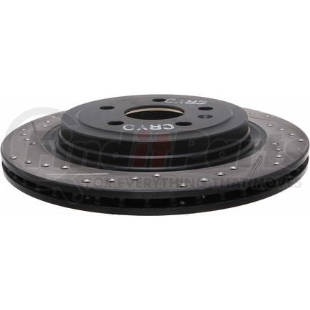 127.62107CR by STOPTECH - StopTech Sport Cryo Drilled & Slotted Brake Rotor; Rear Right
