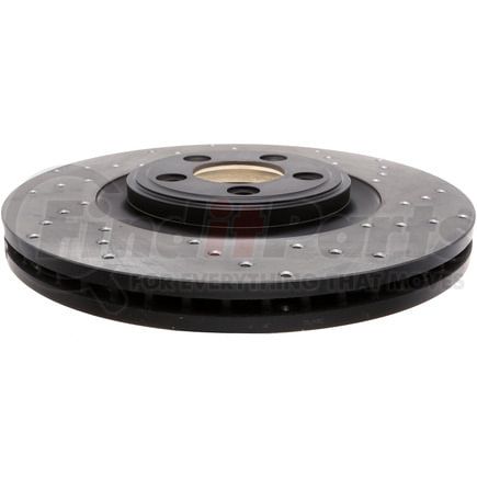 128.20024L by STOPTECH - StopTech Sport Cross Drilled Brake Rotor; Front Left