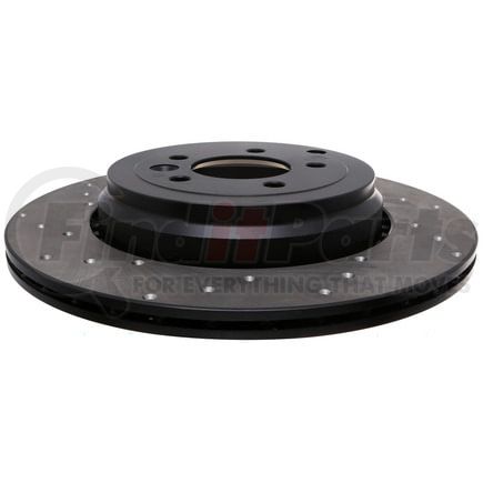 128.22021R by STOPTECH - StopTech Sport Cross Drilled Brake Rotor; Rear Right