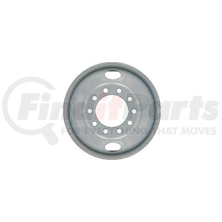 ACC27404PKGRY21 by FREIGHTLINER - Steer Axle Wheel Assembly - 22.50 Inch x 8.25 Inch, Stud Piloted