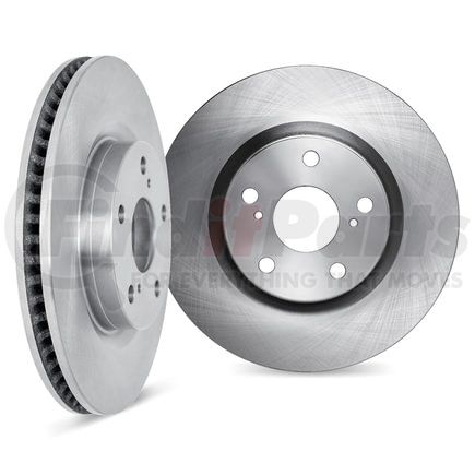 6002-02027 by DYNAMIC FRICTION COMPANY - Brake Rotors - Slotted