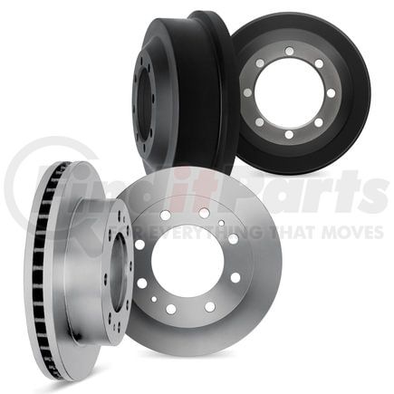 6004-48000 by DYNAMIC FRICTION COMPANY - Brake Rotors and Drums - Blank