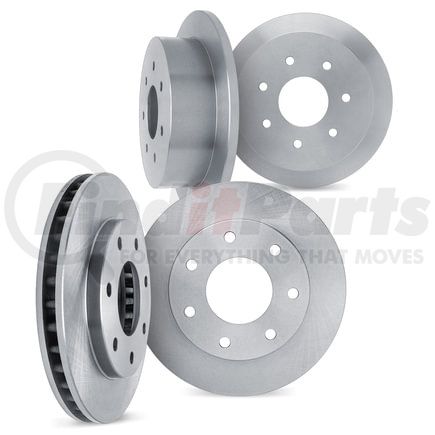 6004-54242 by DYNAMIC FRICTION COMPANY - Brake Rotors - Blank