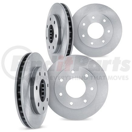 6004-54284 by DYNAMIC FRICTION COMPANY - Brake Rotors - Blank