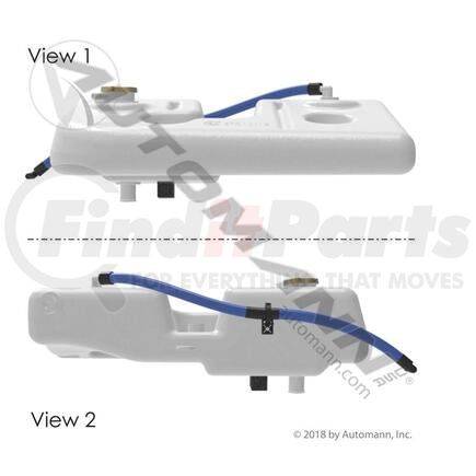 575.10112 by AUTOMANN - Engine Coolant Reservoir - fits Freightliner